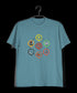 Aaramkhor OM WITH 6 ELEMENTS Spiritual Shiva Mens TShirts